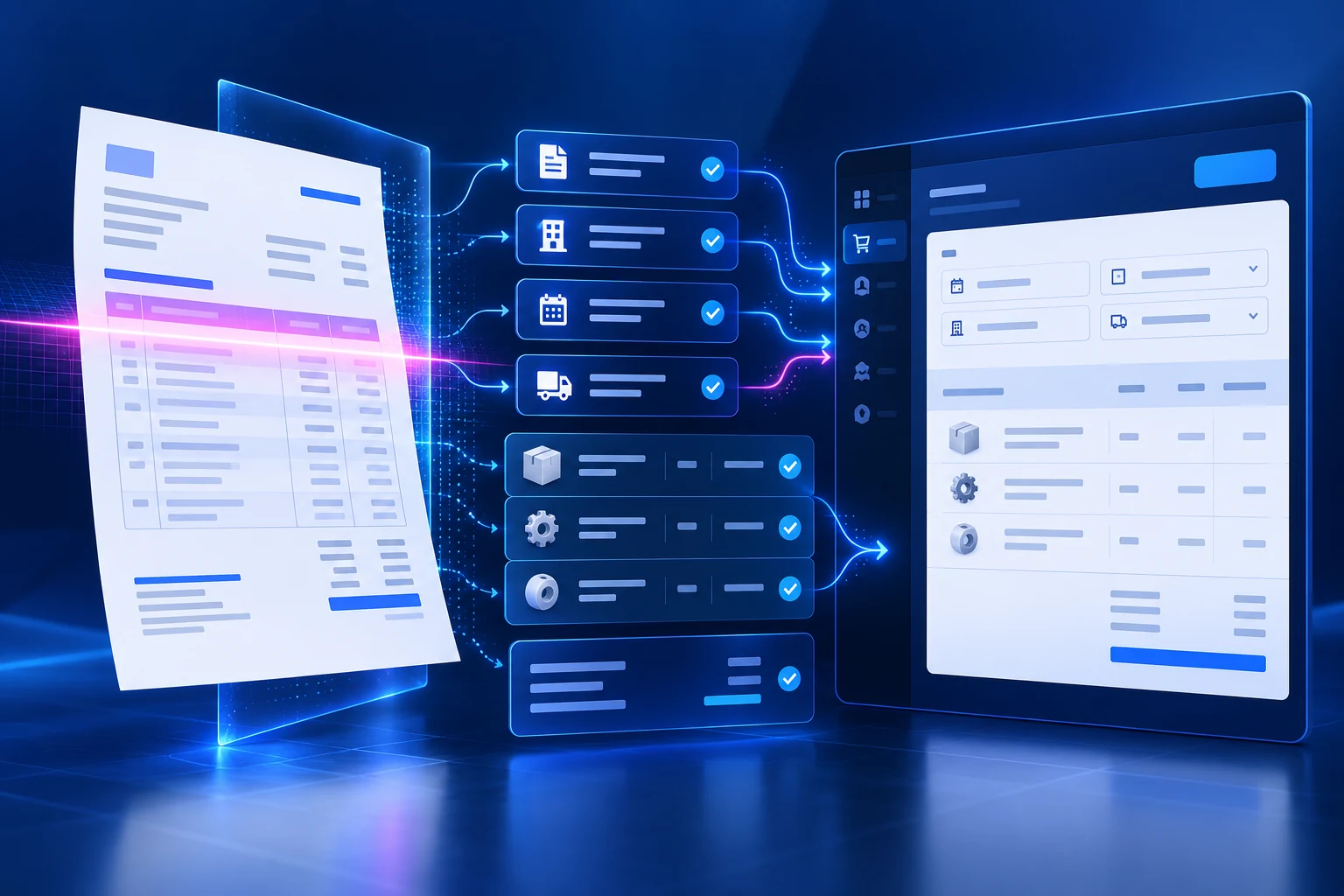 AI invoice scanning in Accolyst X ERP software Kerala